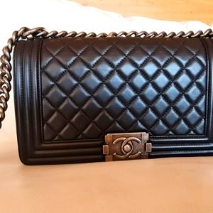 Chanel Old Medium Boy Bag